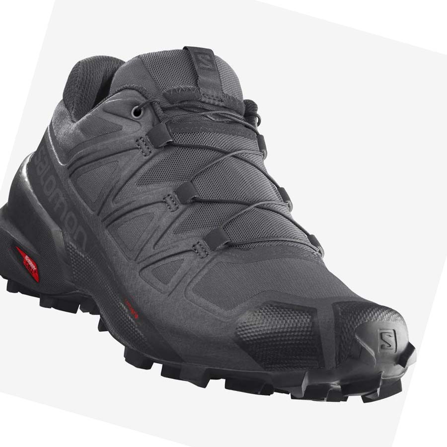 Salomon SPEEDCROSS 5 Erkek Patika Koşu Ayakkabısı Gümüş | TR 3517DFM